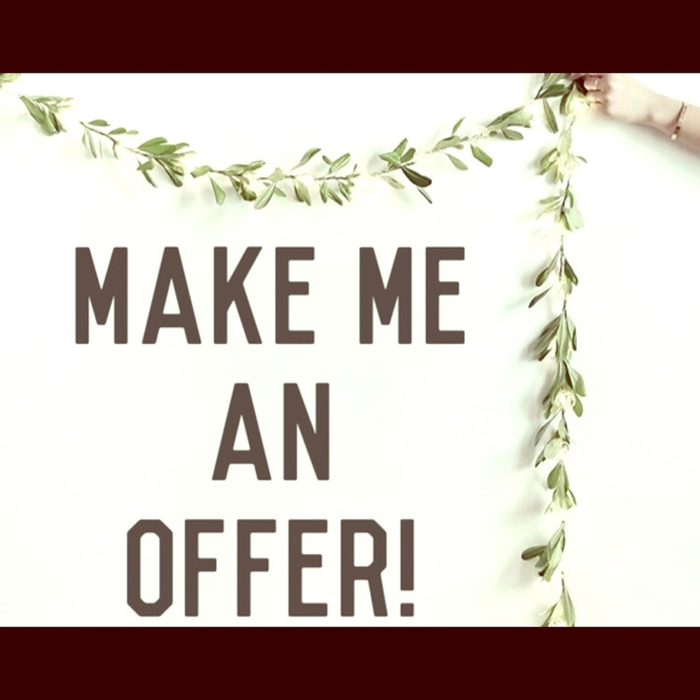 Offers welcome!  Never hurts to ask!